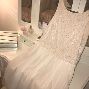 Speechless blush dress